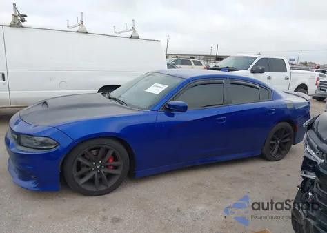 2018 Dodge Charger R/T Scat Pack Rwd z USA, uszkodzony, nr VIN 2C3CDXGJ4JH182442